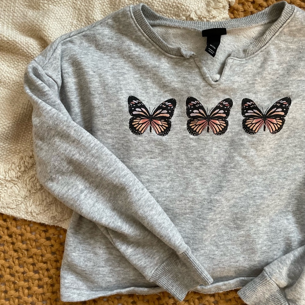 Art Class crop sweater